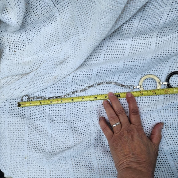 Vintage Modernist Circle BELT M - Picture 11 of 13